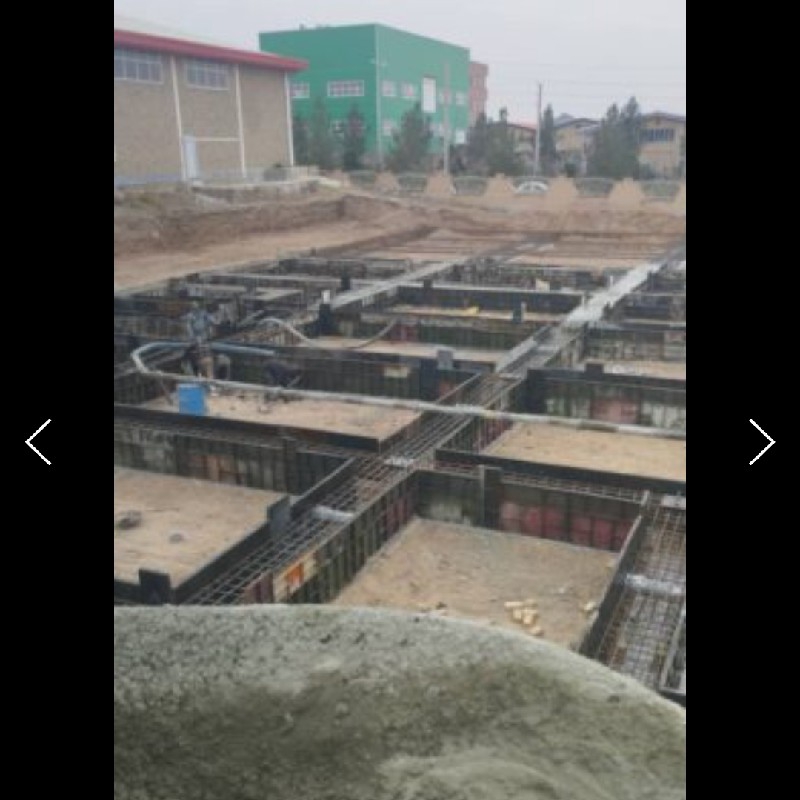 اجرای فونداسیون سوله استخر بتنی مشهد