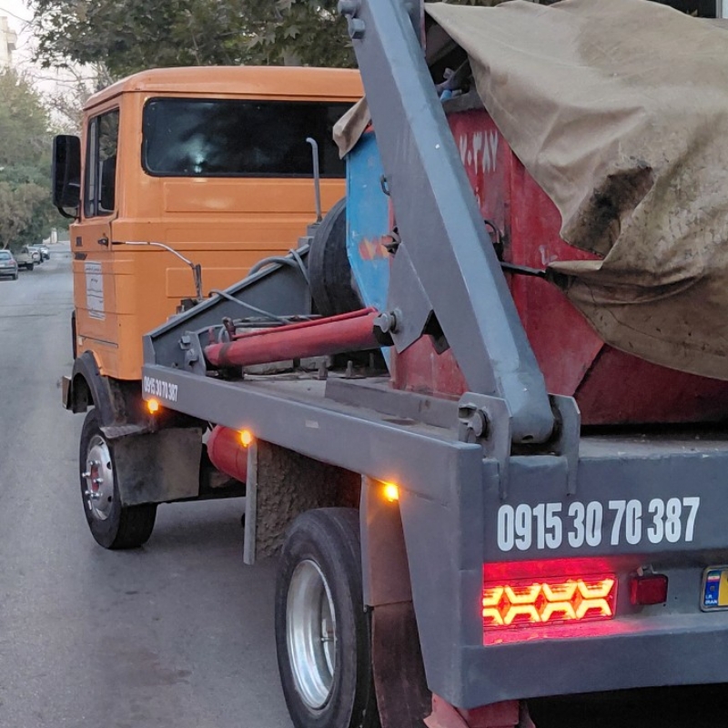 باکس حمل خاک و نخاله ساختمانی درمشهد