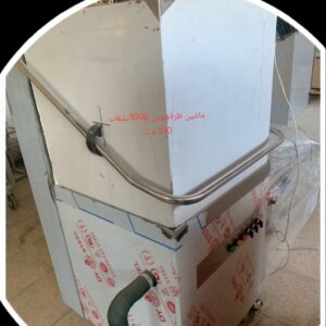 ماشین ظرفشویی 1000 بشقاب با میز ورود وخروج وسه عدد سبد